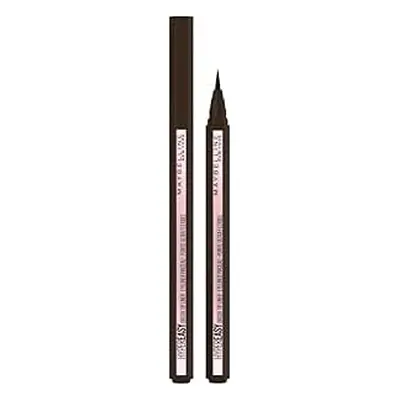 Maybelline - Hyper Easy Brush Tip Eye Liner, 810 Pitch Brown, 0,6 g