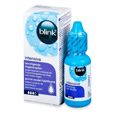 Blink Blink, Intensive, oční kapky pro podrážděné oči, 10 ml