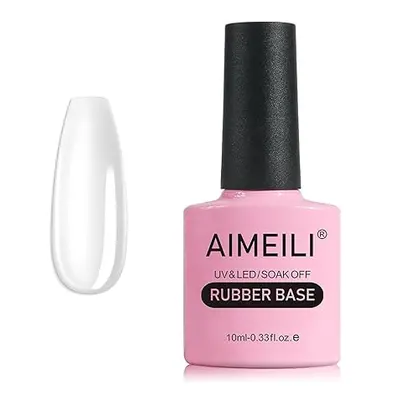 AIMEILI Rubber Base Gel Clear, 10ml