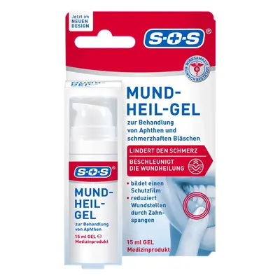 SOS hojivý ústní gel 15 ml