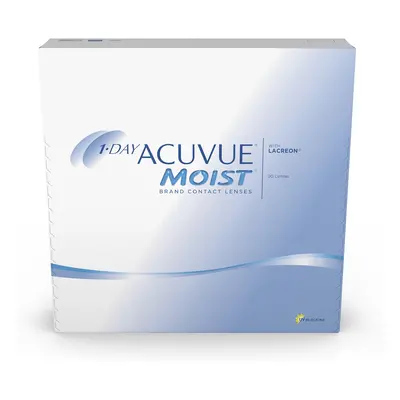 ACUVUE MOIST Vlhké kontaktní čočky pro výměnu na 1 den -3,50 BC/8,5 90 jednotek