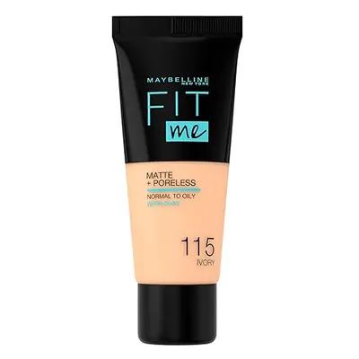 Maybelline Fit Me Foundation, Medium Coverage, odstín: 115 Ivory, 30ml