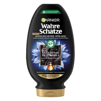 Garnier Charcoal čistící balzám na vlasy, 200 ml