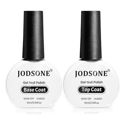 JODSONE Top Coat Base Coat Gel Polish Set 2x10ml