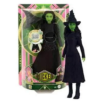 Mattel Universal Wicked Zpívající Elphaba Módní panenka a doplňky