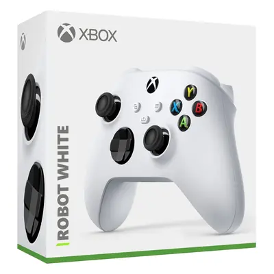 XBOX Bezdrátový ovladač (Robot White) - Zánovní