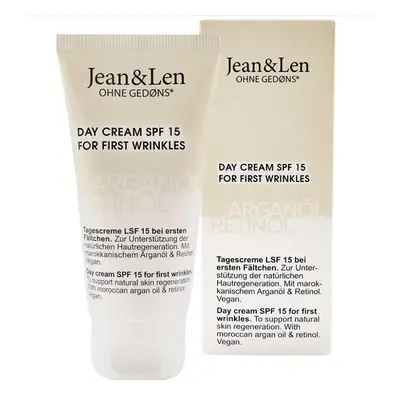 Jean&Len Jean & Len Regenerační denní krém SPF15 Arganový olej a retinol, na první vrásky 50 ml