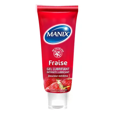 Manix Intimní lubrikační gel Jahoda 80 ml