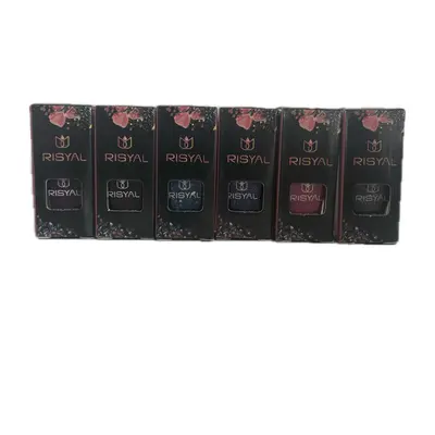 Risyal Glitter Nail Polish Set, 6 x 7 ml