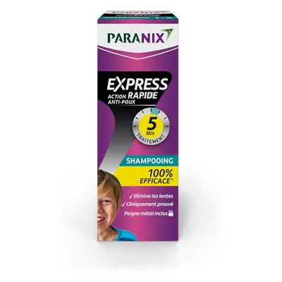 Paranix Express 5 minut – šampon proti vším a hnidám 100% účinný 200ml