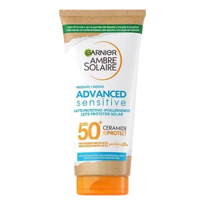 Garnier Ambre Solaire Advanced Sensitive Ceramide Protect ochranné mléko SPF50+, 175 ml