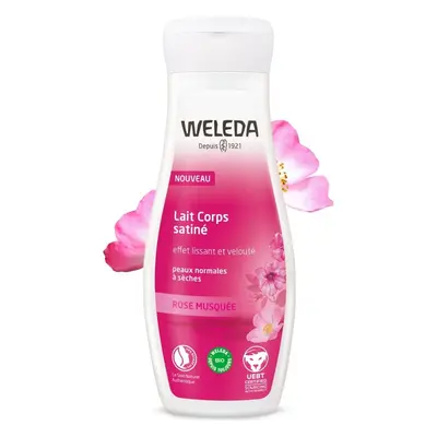 Weleda Weleda, hedvábné tělové mléko, Wild Rose, 200 ml