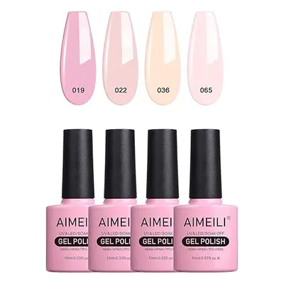 AIMEILI UV Gel Nagellak Set Gellak 4 X 10 ml - Gift Kit 17