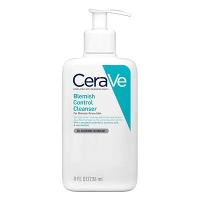 CeraVe CeraVe, Blemish Control Face Cleanser, osvěžující čistič na obličej, 236 ml