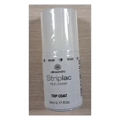 alessandro Striplac Peel or Soak TOP COAT 5ml