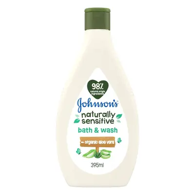 Johnson&Johnson Johnson's Baby Naturally Sensitive Bath & Wash, bez slz 395ml