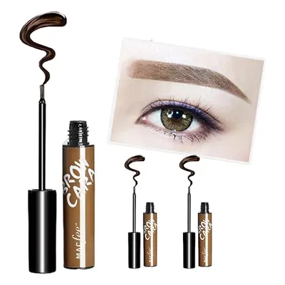 MACfee Instant Brow tint, Slupovací voděodolný gel na obočí, 01