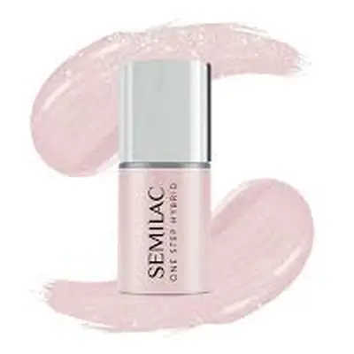 Semilac One Step Gel Lak S257 Naked Glitter Rose, 5 ml