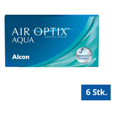 ALCON Kontaktní čočky Airoptix Aqua (6 ks / 8,6 / 14,2 / -3,00)