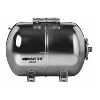 Aquasystem AHX100 Tlaková nádoba nerezová AISI304 horizontální 100l EPDM 10bar 1“ (AHX100 / HX10