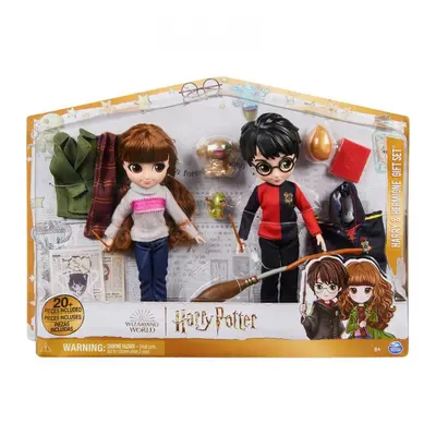 Harry Potter dvojbalení figurky Harry & Hermiona 20 cm