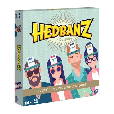 Spin Master Games Hedbanz Hra pro dospělejší - česká verze