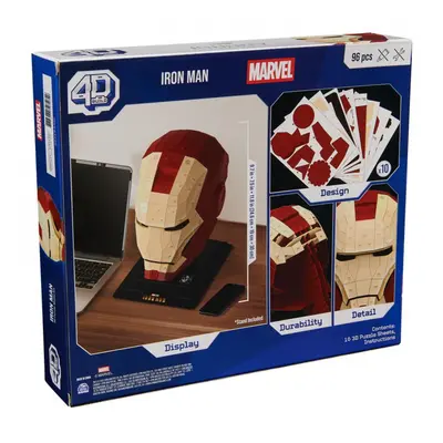 Puzzle Marvel Iron Man helma 3D