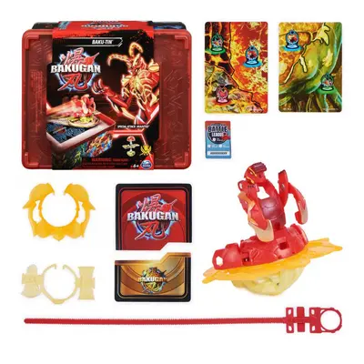 Bakugan sběratelská plechová krabice S6