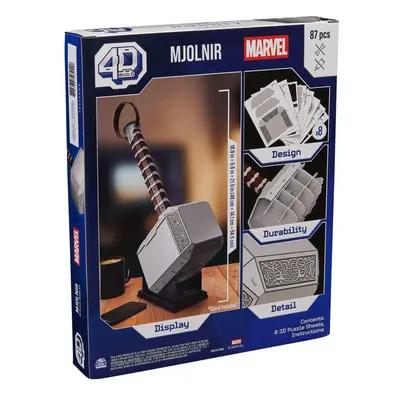 Puzzle Marvel Thorovo kladivo 3D