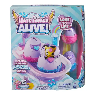 Hatchimals zvířátka ve vaně se změnou barvy