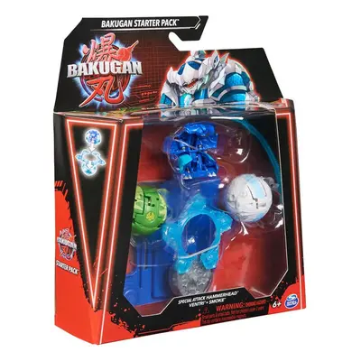 Bakugan startovací sada speciální útok S6 Hammerhead, Ventri, Smoke