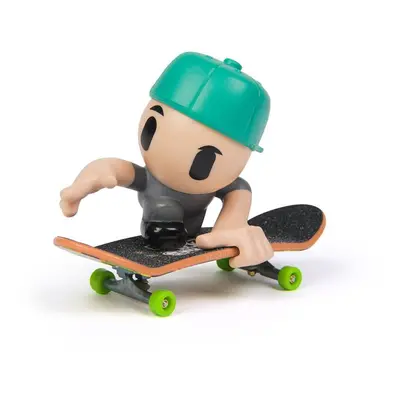 Tech Deck SK8 Crew fingerboard s figurkou zelená kšiltovka