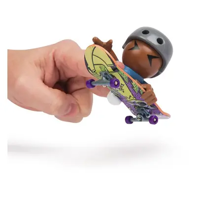 Tech Deck SK8 Crew fingerboard s figurkou šedá helma