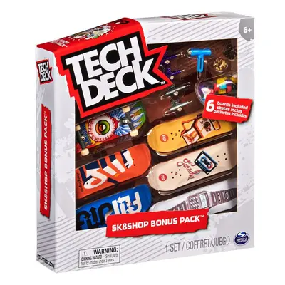 Tech Deck skateshop 6ks s příslušenstvím Flip