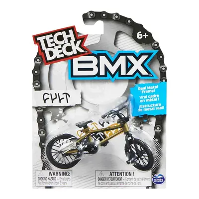 Tech Deck BMX sběratelské kolo Cult zlatá