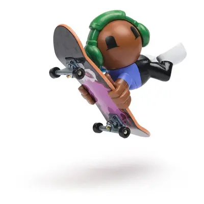 Tech Deck SK8 Crew fingerboard s figurkou zelená sluchátka