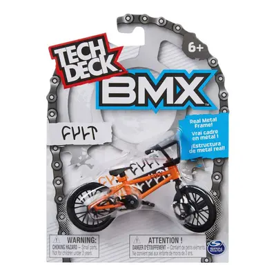 Tech Deck BMX sběratelské kolo Cult oranžová