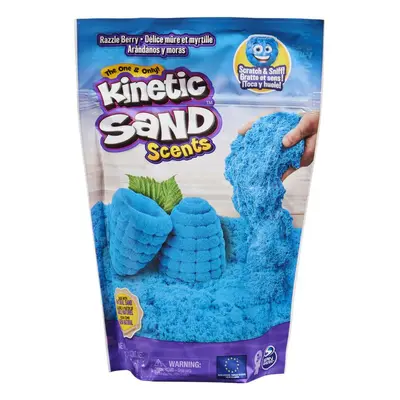 Kinetic Sand voňavý tekutý písek ostružina s malinou