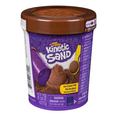 Kinetic Sand hnědá zmrzlina v tubě