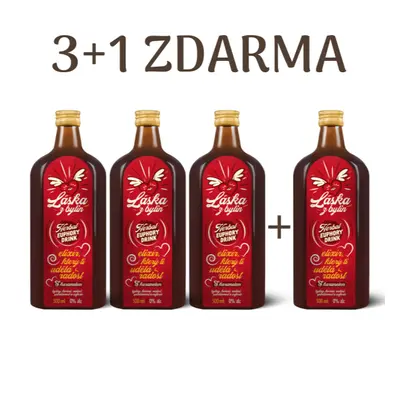 Láska z bylin –⁠ elixír kreativity 500 ml 3+1 lahev ZDARMA