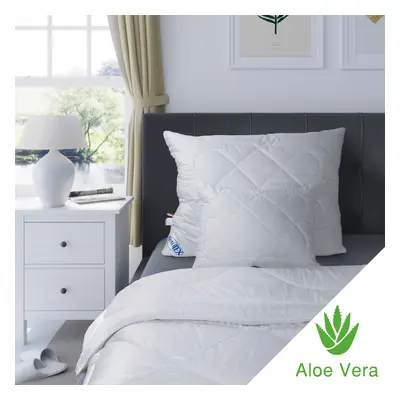 Kvalitex SET CELOROČNÍ ALOE VERA přikrývka+polštář, 140x200, 70x90cm