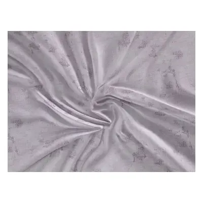 Kvalitex Saténové prostěradlo LUXURY COLLECTION 140x200cm MRAMOR fialový