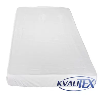 Kvalitex Nepropustné Froté prostěradlo s PU bílé 200x200cm