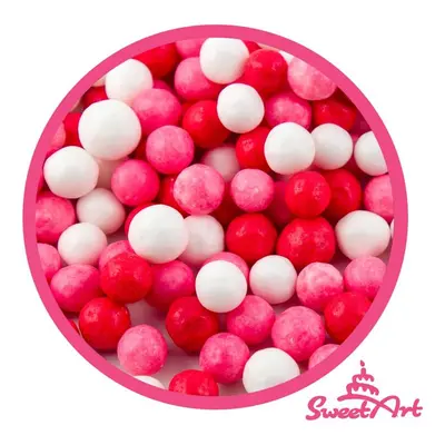 SweetArt cukrové perly Love mix 7 mm (1 kg)