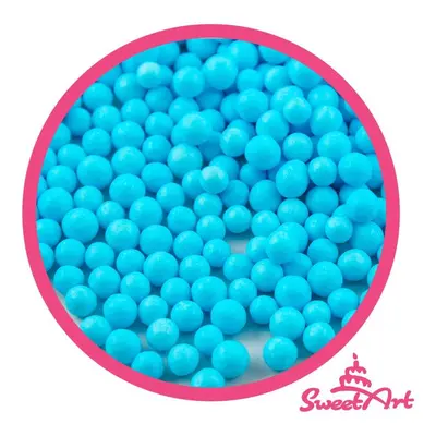 SweetArt cukrové perly nebesky modré 5 mm (1 kg)