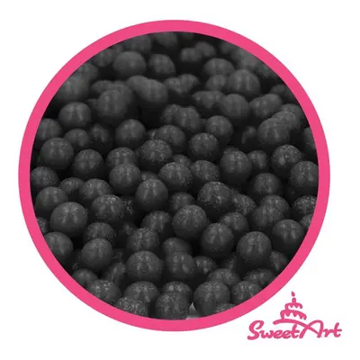 SweetArt cukrové perly černé 5 mm (1 kg)