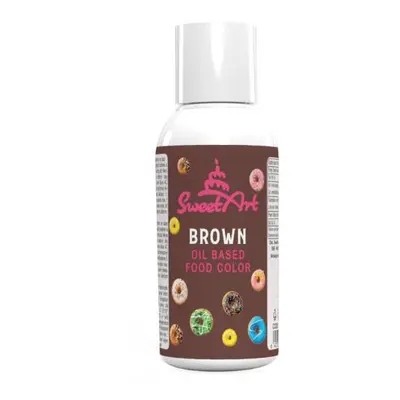 SweetArt olejová barva Brown (70 g)