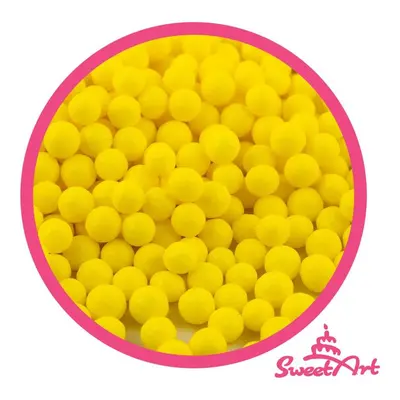 SweetArt cukrové perly žluté 5 mm (1 kg)