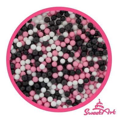 SweetArt cukrové perly Minnie mix 5 mm (80 g)