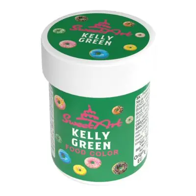 SweetArt gelová barva Kelly Green (30 g)